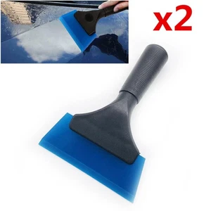 2x Window Tint Vinyl Handle Squeegee Water Blade Snow Scraper Car Film Wrap Tool - Picture 1 of 6