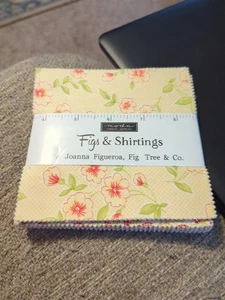 Fig Tree & Co.'s Fig And Shirtings Charm Pack (Moda, 42-5" Squares) - Picture 1 of 11