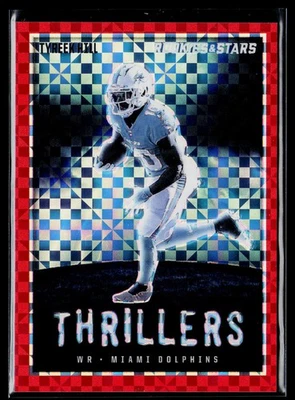 Tyreek Hill 2023 Panini Rookies & Stars #TH-19 Thrillers Red Plaid Dolphins - Image 1 of 2