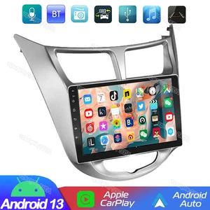 CarPlay Android 13 2+32GB für Hyundai Accent Solaris Verna Auto GPS Stereo Radio - Bild 1 von 13