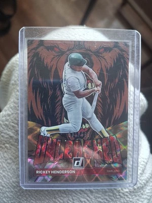Panini Donruss Unleashed Rickey Henderson 2022 #ul-17/999 Foto 1 de 2