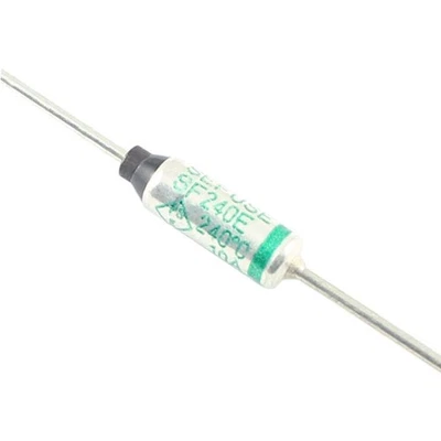 5Pcs NEC Microtemp Thermal Fuse 240℃ Celsius Degree TF Cutoff 10A 250V SF240E - Image 1 of 4