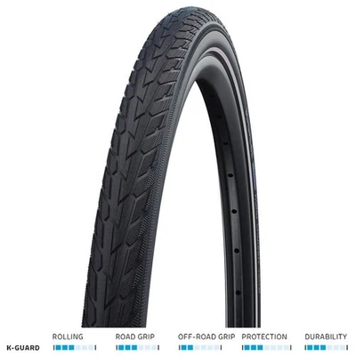Schwalbe Unisex Jugend Road Cruiser Hs484 Reifen ROAD CRUISER K-Guard, TwinSkin  - Bild 1 von 2