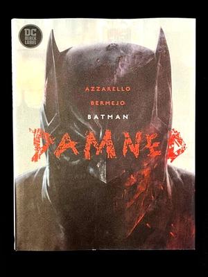 Batman: Damned, Signed Lee Bermejo (DC Black Label 2019) Azzarello Hardcover NEW - Image 1 of 4