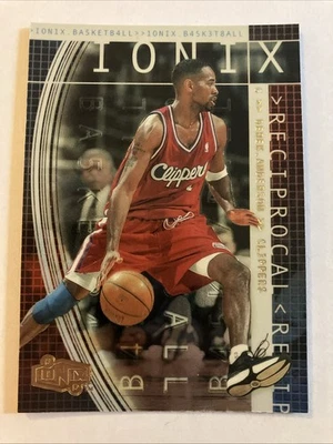 1999-00 Upper Deck Ionix Reciprocal Derek Anderson #R24 - Image 1 of 2