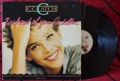 C.C. CATCH ** Backseat Of Your Cadillac ** 1988 SPAIN 12" SINGLE - Image 1 of 4