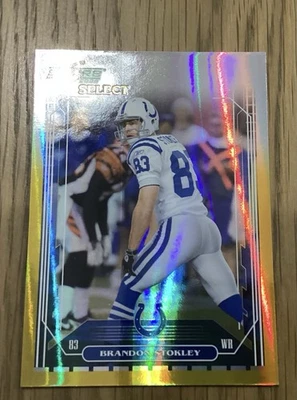 2006 Score Select Gold Brandon Stokley #119 #42/50 Go Colts - Image 1 of 2