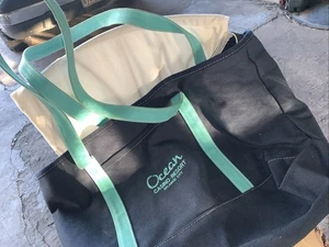Ocean Casino Resort Atlantic City türkis/marine Beuteltasche Tasche Reißverschluss - langer Griff - Bild 1 von 9