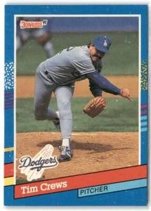 Tim Crews 1991 Donruss #294a - K9185 - Picture 1 of 2
