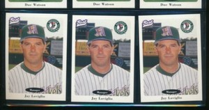 lot (3) 1996 Best #1 Jay Loviglio Augusta GreenJackets Manager (BM20) SWSW6
