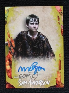 2016 Topps The Walking Dead Survival Box Infected 74/99 Major Dodson as Auto 1u0