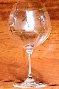 Mikasa Stephanie Optic Burgundy Large Bowl Wine Goblet Excellent Multiples Avail - Picture 1 of 4