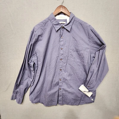 Moda Campia Moda Mens Flip Cuff Long Sleeve Button Up Shirt Size XL - Image 1 of 4