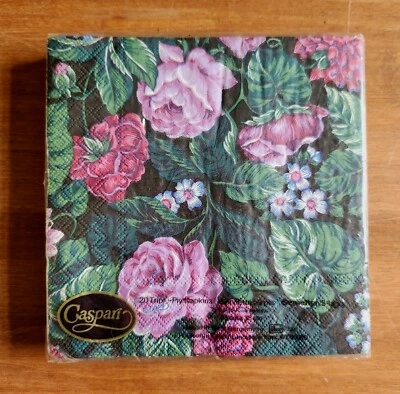 NEW Caspari Paper Luncheon Napkins Vintage 20 Triple-Ply Appetizer Desert 6½"  - Image 1 of 4