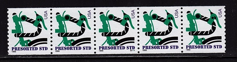 #3229 Bicycle W/A  PNC-5  Pl #S111  - MNH - Image 1 of 1