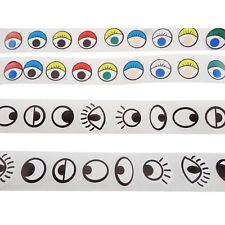 Self Adhesive Eye Stickers Peel & Stick - 12mm Eyes Colour Choice - Arts & Craft