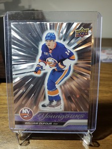 2023-24 Upper Deck Outburst Silver #206 William Dufour Young Gunz