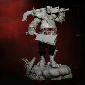 75MM RESIN MODEL KIT WARRIOR DEMON ORC - Bild 1 von 3