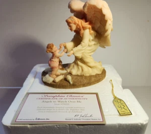 Seraphim Classics Angel Figurine "Angels to Watch Over Me" #78028 Roman 1996 COA - Picture 1 of 5