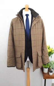 Chaqueta de caza MUSTO Technical Tweed £595 talla mediana 38/48 ligera elástica - Imagen 1 de 19