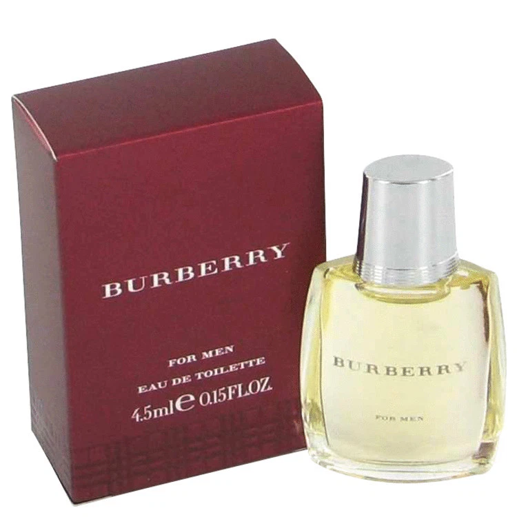 BURBERRY LONDON FOR MEN *CLASSIC* 5 ML Eau De Toilette Mini in damaged box
