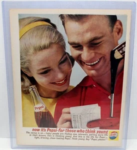 Revista Life 1962 PEPSI-COLA impresión de anuncios en color  - Imagen 1 de 1