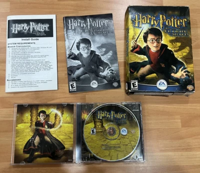 Harry Potter and the Chamber of Secrets PC CD Game 2002 COMPLETE BOX rough - Image 1 of 4