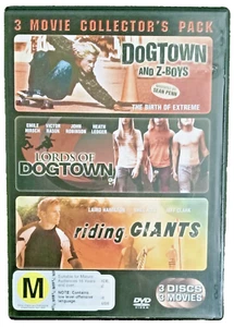 Dogtown and Z Boys/Lords of Dogtown/Riding Giants 3-Disc DVD REGION 4 - Picture 1 of 6
