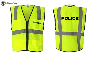 Police Law Enforcements Security watch Vests S-5XL  - Picture 1 of 4
