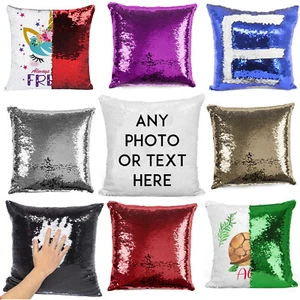 Funda de almohada cuadrada reversible de transferencia de calor con brillo de sublimación en blanco 20 un. - Imagen 1 de 52