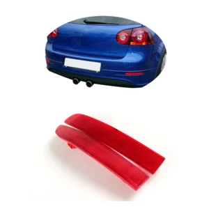 Rear Bumper Tail Red Reflectors Cover Trim Fit for VW Golf 5 MK5 R32 06-09 - Picture 1 of 10