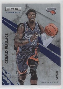 2010-11 Panini Rookies & Stars Longevity Sapphire /25 Gerald Wallace #39