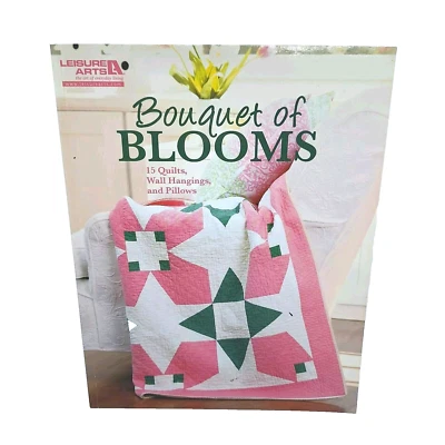 Leisure искусства букет цветов 15 стеганых одеял настенные подвески подушка лоскутное одеяло узор книга - Изображение 1 из 4