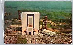 Cartolina Kennedy Centro Spaziale Apollo Saturno Lancio NASA Merritt Island Florida - Foto 1 di 2