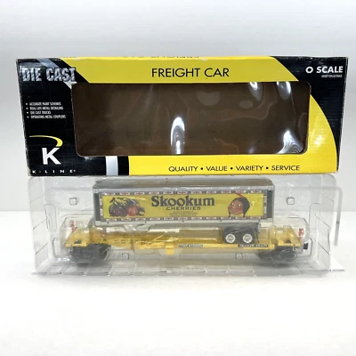 K-Line 2-11549 TCA Skookum Cherries Front Runner w Trailer Used O Gauge Club - Image 1 of 4