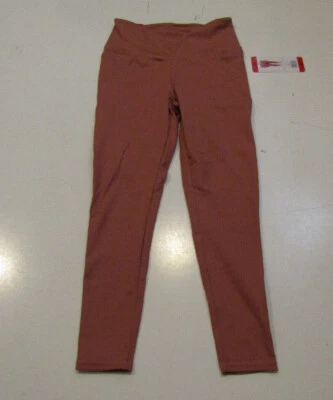 DANSKIN Womens Spiced Chai Pink Active Performance Leggings NWT Size XXL - Image 1 of 3