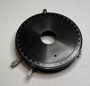 Olympus (BH2-SRG) zirkulärer drehbarer Mikroskoptisch - Bild 1 von 17