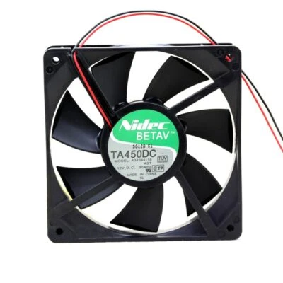 3pcs Nidec 120x25mm TA450DC A34344-16  0.30A DC12V 2line Double Ball Cooling Fan - Image 1 of 2