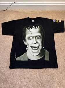 Vintage 90s Herman Munster T-Shirt 1998 The Munsters/ Snickers/ A&W Promo Sz. XL - Picture 1 of 5