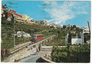 CAPRI - NAPOLI - LE PRIME CASE DA MARINA GRANDE - FUNICOLARE - VIAGG. -92414- - Picture 1 of 1