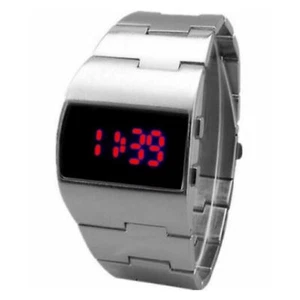 NEU Herren LED Digital Elektronische Uhr Armee Militär Sport Wasserdicht Armbanduhr - Bild 1 von 6