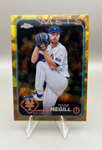 2024 Topps Chrome Sapphire Edition Tylor Megill Gold /50 - Picture 1 of 2