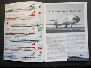 #180 - The Sud Caravelle 3 & 6 1959 - Aircraft Booklet Profile Publications - Picture 1 of 4