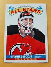 MARTIN BRODEUR 2012-13 UD O-PEE-CHEE ALL-STARS WRAPPER REDEMPTION # AS-28 DEVILS