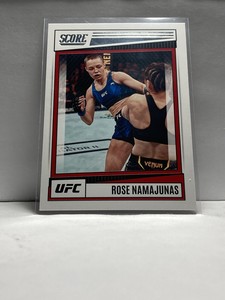 2022 Panini Chronicles UFC Rose Namajunas Score No. 198