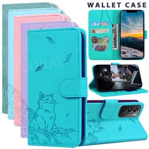 PU Leather Wallet Stand Phone Case Cover for OPPO Realme 12 Lite Pro 12X A59 A79 - Picture 1 of 86