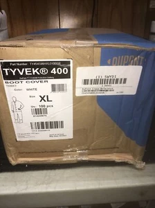 DUPONT TY454SWHXL0100SR. Copri stivali, XL, bianco, PK 100. 5WYD1 ๐ GR8 ACQUISTA. - Foto 1 di 9