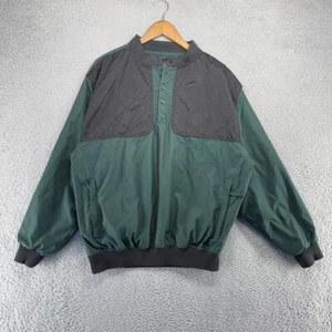 Chaqueta Cabela's Para Hombre Grande Verde Cortavientos Rompevientos Tiro Pullover - Imagen 1 de 10