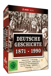Deutsche Geschichte - 1871-1990 5 DVD-Box - Im edlen Pappschuber - Imagen 1 de 1