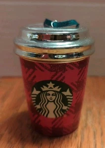 Starbucks roter Pullover Winter Holiday Christbaumschmuck 2016 - Bild 1 von 7